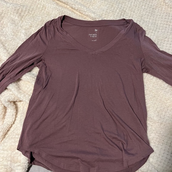 Dusty Pink/Mauve long sleeve shirt - Picture 3 of 3